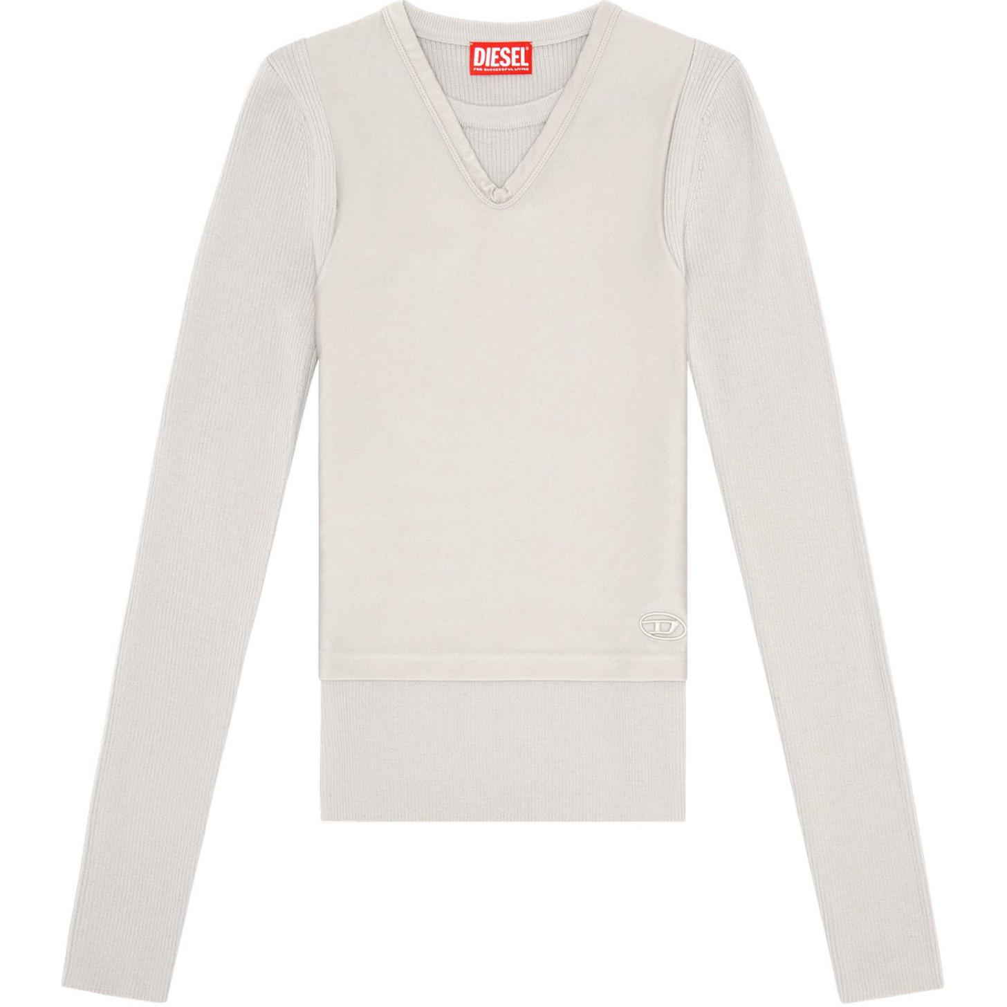 DIESEL Свитер FW24 женский светло-серый
DIESEL Свитер FW24 женский светло-серый