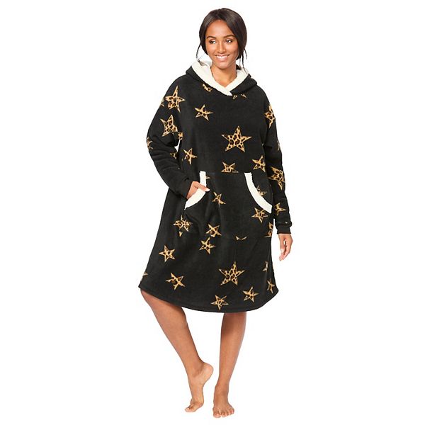Халат Plus size The Snuggzy Dreams & Co., Black Animal Star
Халат Plus size The Snuggzy Dreams & Co., Black Animal Star