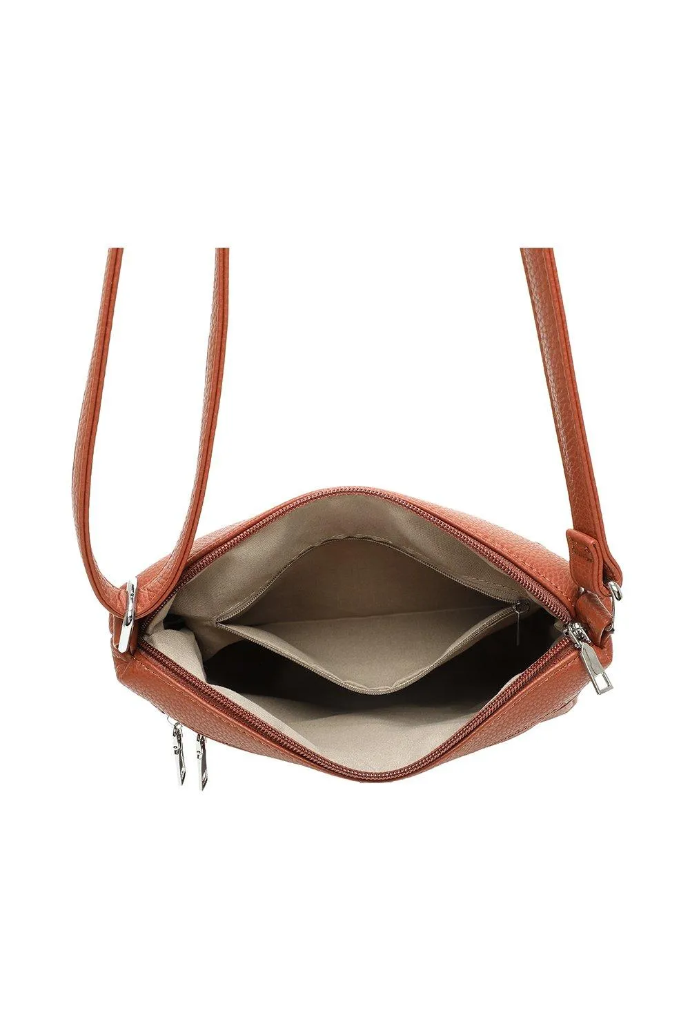 Сумка-мессенджер Vier из искусственной кожи с четырьмя молниями Fontanella Fashion, серый
Сумка-мессенджер Vier из искусственной кожи с четырьмя молниями Fontanella Fashion, серый