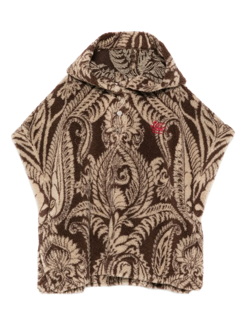 Топ с капюшоном и узором пейсли Etro Kids, коричневый
Топ с капюшоном и узором пейсли Etro Kids, коричневый