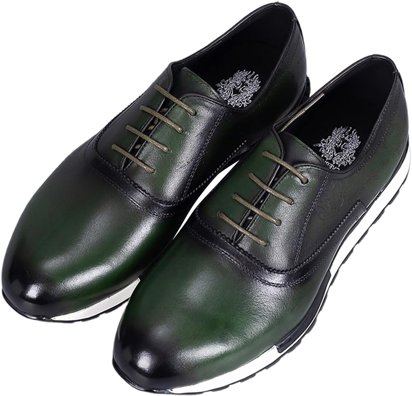 Мужские туфли Santimon из натуральной кожи с крыльями-оксфорда - модные классические броги для делового и официального стиля, для свадьбы и офиса, зеленый
Мужские туфли Santimon из натуральной кожи с крыльями-оксфорда - модные классические броги для делового и официального стиля, для свадьбы и офиса, зеленый