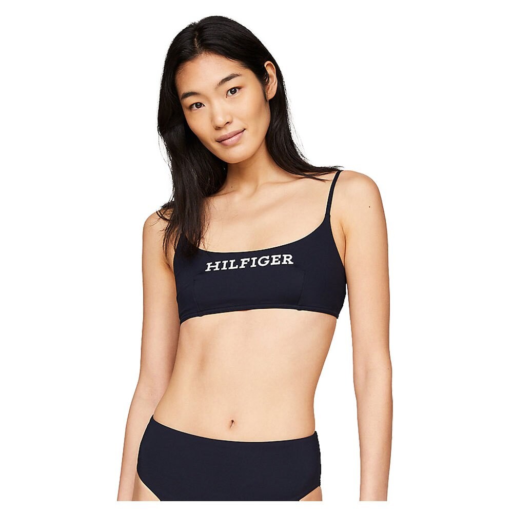 Спортивный бюстгальтер Tommy Hilfiger UW0UW05302 Bralette, черный 
Спортивный бюстгальтер Tommy Hilfiger UW0UW05302 Bralette, черный