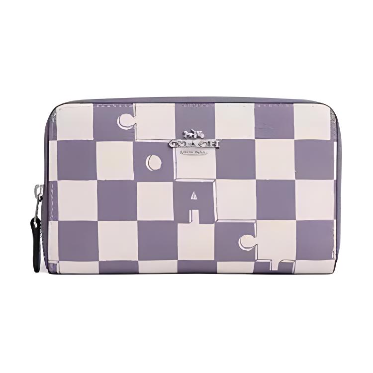 Кошелек Id Zip Wallet Canvas с кожаными вставками среднего размера для женщин светло-фиолетовый и белый COACH
Кошелек Id Zip Wallet Canvas с кожаными вставками среднего размера для женщин светло-фиолетовый и белый COACH