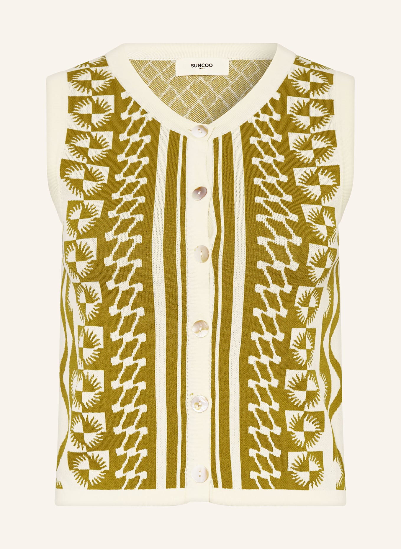 Вязаный топ gablesi Suncoo, мультиколор
Вязаный топ gablesi Suncoo, мультиколор