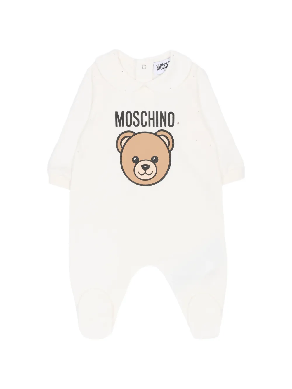 Пижама с изображением мишки Moschino Kids, бежевый
Пижама с изображением мишки Moschino Kids, бежевый