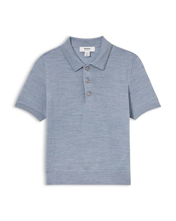 Детская поло из мериносовой шерсти Manor для мальчиков - подростковый размер REISS, синий
Детская поло из мериносовой шерсти Manor для мальчиков - подростковый размер REISS, синий