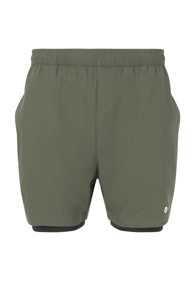 Шорты Zayne с 4-сторонней растяжкой и внутренними трусами Virtus, зеленый
Шорты Zayne с 4-сторонней растяжкой и внутренними трусами Virtus, зеленый