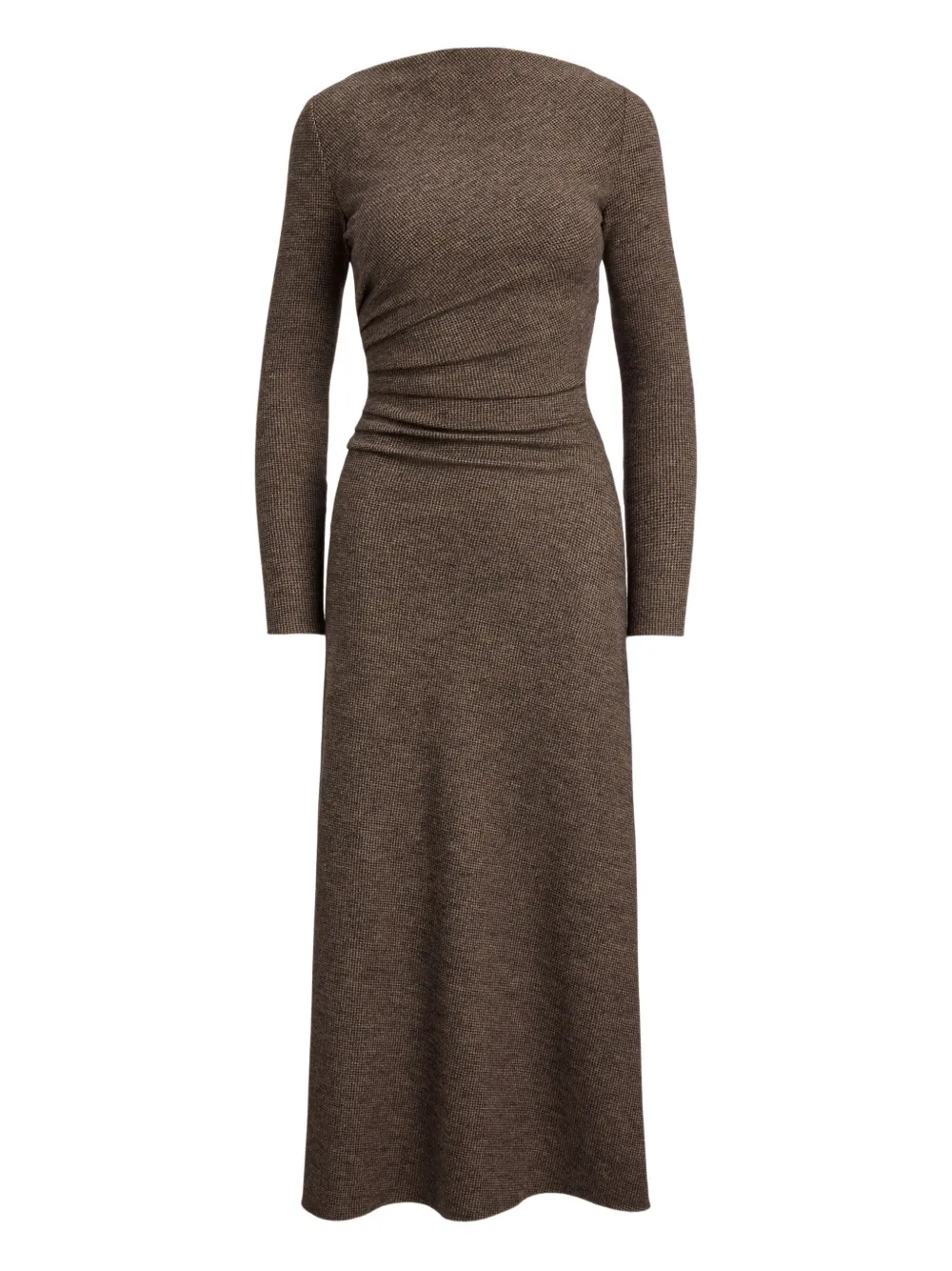 Шерстяное миди-платье с длинными рукавами Ralph Lauren Collection, коричневый
Шерстяное миди-платье с длинными рукавами Ralph Lauren Collection, коричневый