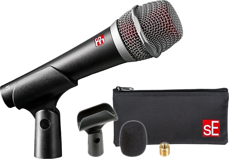 Динамический микрофон sE Electronics V7 Handheld Supercardioid Dynamic Microphone
Динамический микрофон sE Electronics V7 Handheld Supercardioid Dynamic Microphone