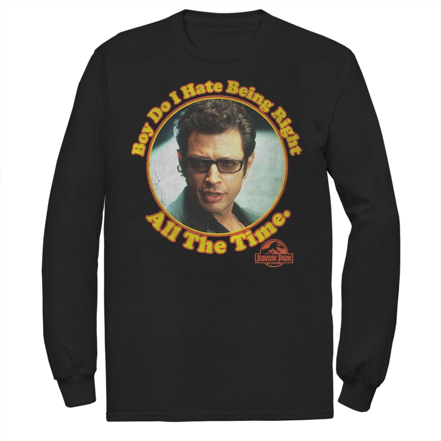 Мужская футболка «Парк Юрского периода: Ненавижу быть всегда правым» Licensed Character
Мужская футболка «Парк Юрского периода: Ненавижу быть всегда правым» Licensed Character