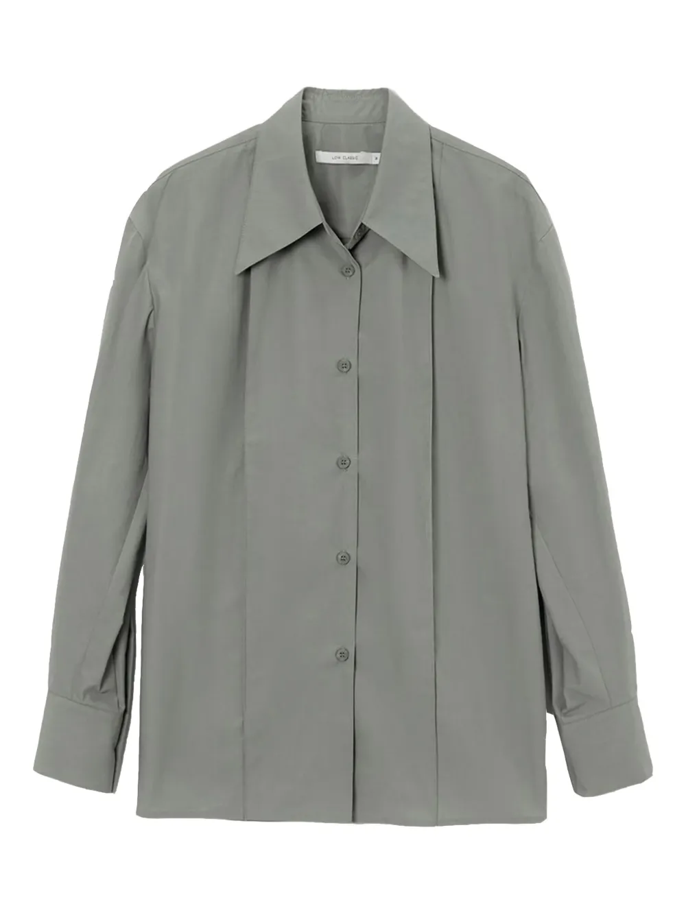 Рубашка из хлопка с рукавами-баллонами Low Classic, серый
Рубашка из хлопка с рукавами-баллонами Low Classic, серый
