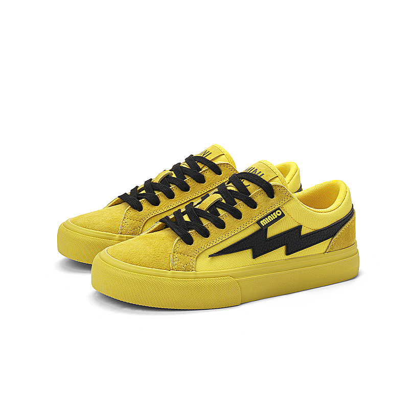MINISO Лайтнинг M серии лоу-топ скейтерские кроссовки унисекс электрическое свечение желтый, цвет Electric Glow Yellow
MINISO Лайтнинг M серии лоу-топ скейтерские кроссовки унисекс электрическое свечение желтый, цвет Electric Glow Yellow