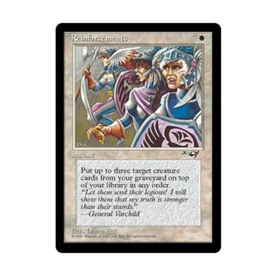 CCG Подкрепления - Вер. 1 (С1), MTG - Alliances
CCG Подкрепления - Вер. 1 (С1), MTG - Alliances