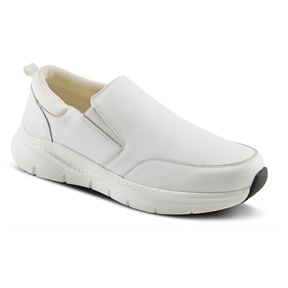 Туфли для работы без шнурков Whitaker Spring Step, white leather
Туфли для работы без шнурков Whitaker Spring Step, white leather