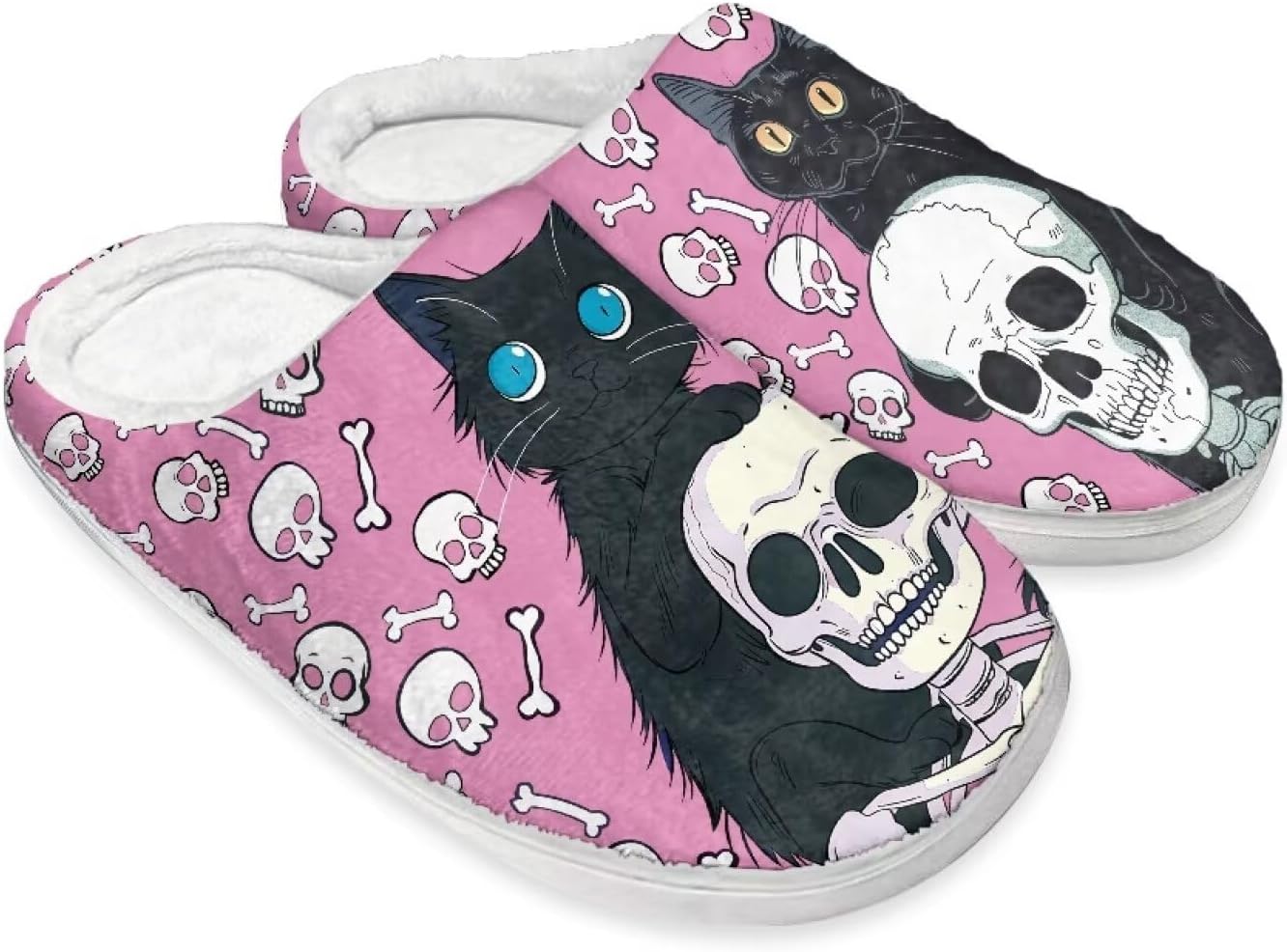 Домашние тапочки на Хэллоуин из хлопка для женщин и мужчин, праздничные тапочки для дома, мягкие и теплые тапочки для спальни Buxolandt, Halloween Skeleton Cat
Домашние тапочки на Хэллоуин из хлопка для женщин и мужчин, праздничные тапочки для дома, мягкие и теплые тапочки для спальни Buxolandt, Halloween Skeleton Cat