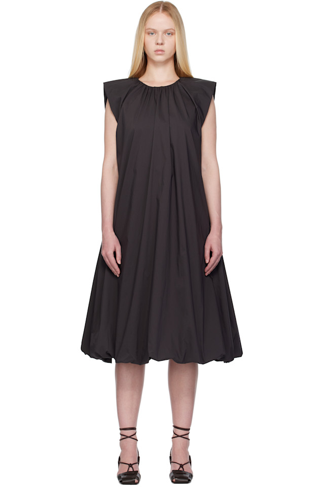 Хлопковое плиссированное мини-платье с эффектом объема Amomento, цвет charcoal
Хлопковое плиссированное мини-платье с эффектом объема Amomento, цвет charcoal