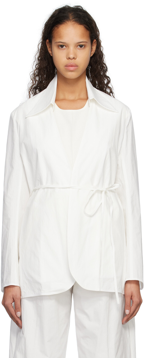 Белая куртка без воротника Subtle Le Nguyen, Белый, Белая куртка без воротника Subtle Le Nguyen
Белая куртка без воротника Subtle Le Nguyen, Белый, Белая куртка без воротника Subtle Le Nguyen