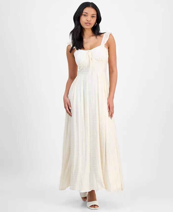 Женское бесшовное макси-платье с принтом And Now This, коричневый/бежевый
Женское бесшовное макси-платье с принтом And Now This, коричневый/бежевый