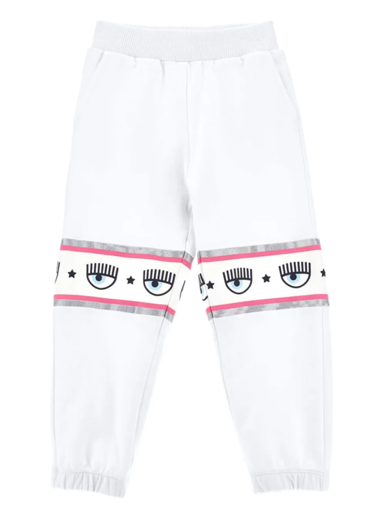 Chiara Ferragni Kids спортивные брюки Maxilogomania из коллаборации с Monnalisa, белый
Chiara Ferragni Kids спортивные брюки Maxilogomania из коллаборации с Monnalisa, белый