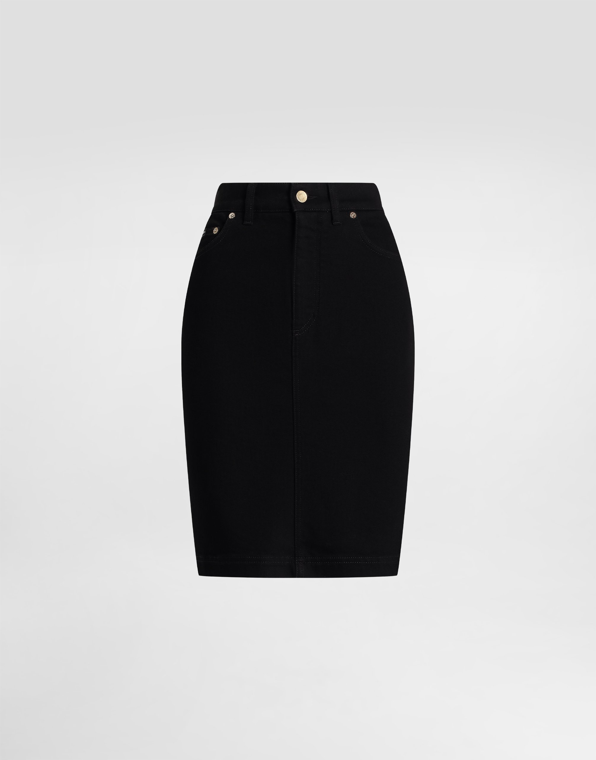 Джинсовая юбка миди Dolce & Gabbana, мультиколор
Джинсовая юбка миди Dolce & Gabbana, мультиколор