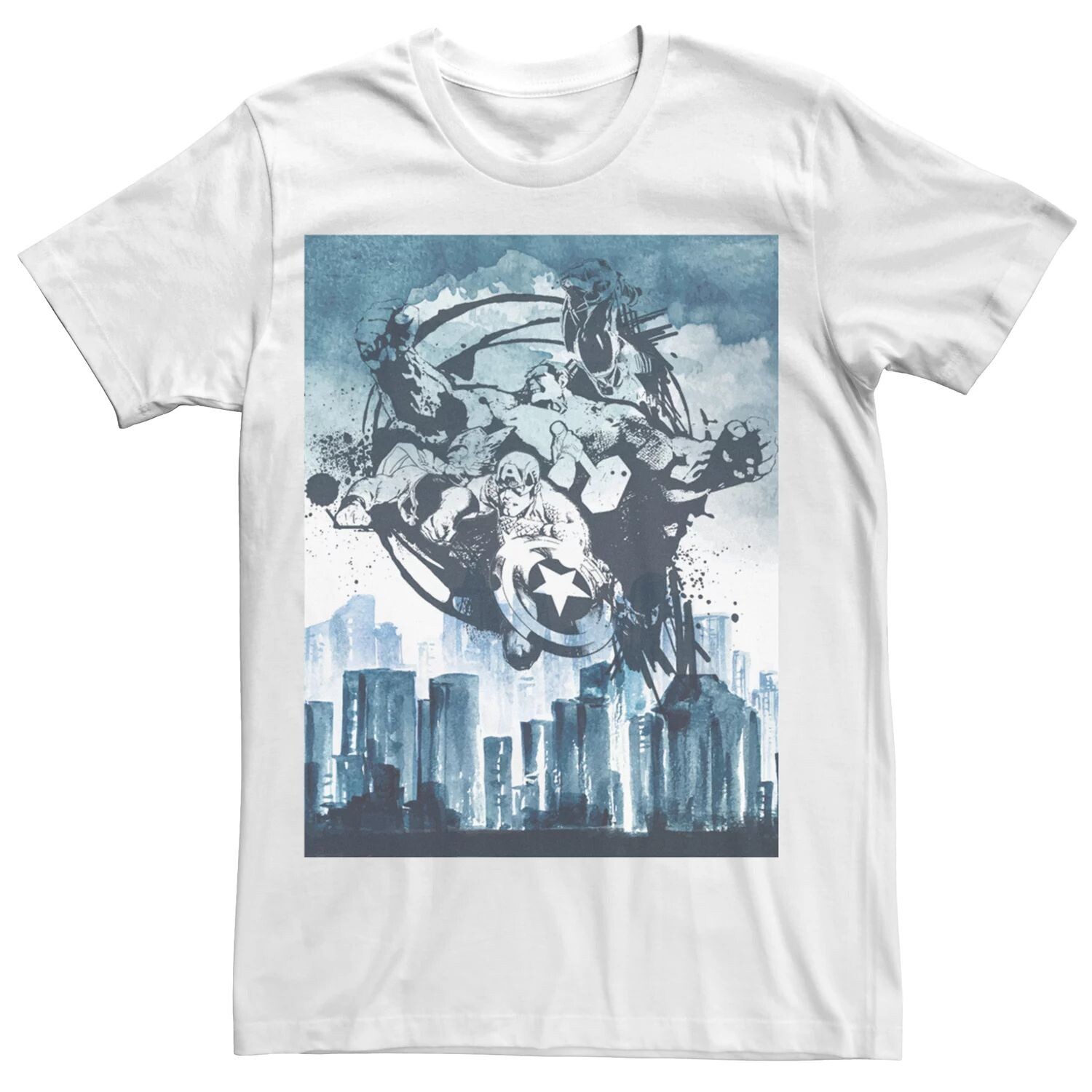 Мужская футболка Avengers City Avenged Licensed Character
Мужская футболка Avengers City Avenged Licensed Character