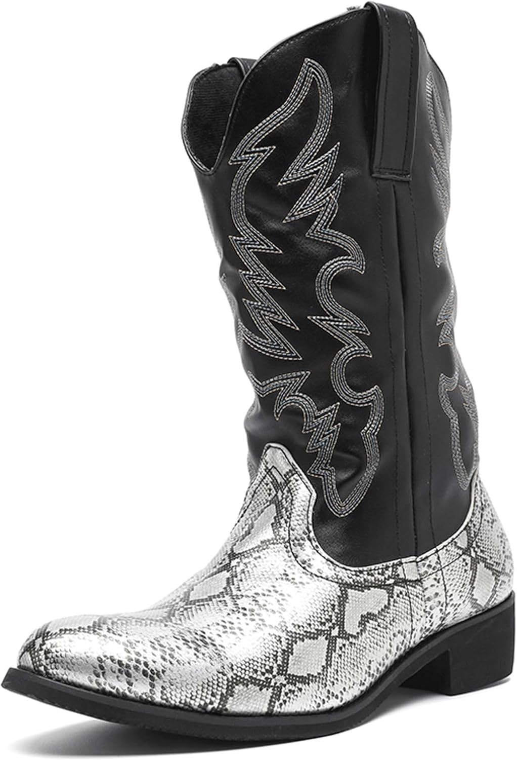 Мужские западные ковбойские ботинки Ретро Формальные Длинные Вышитые Рыцарские Ботинки Противоскользящие Удобные, Подходят для вечеринок и концертов, Больших размеров Generic, серебро
Мужские западные ковбойские ботинки Ретро Формальные Длинные Вышитые Рыцарские Ботинки Противоскользящие Удобные, Подходят для вечеринок и концертов, Больших размеров Generic, серебро