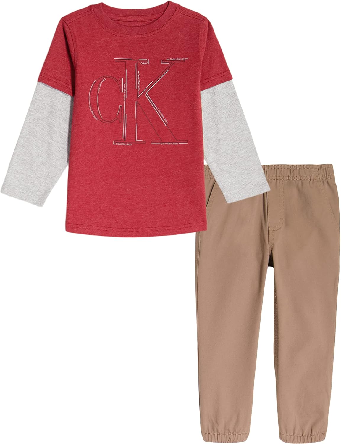 Комплект из 2 шт. Calvin Klein Baby Boys, Biking Red/Tree Bark
Комплект из 2 шт. Calvin Klein Baby Boys, Biking Red/Tree Bark