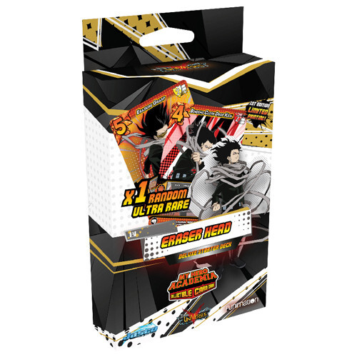 Карточная игра Jasco Games My Hero Academia CCG: Eraser Head Deluxe Starter Deck (1st Edition)
Карточная игра Jasco Games My Hero Academia CCG: Eraser Head Deluxe Starter Deck (1st Edition)