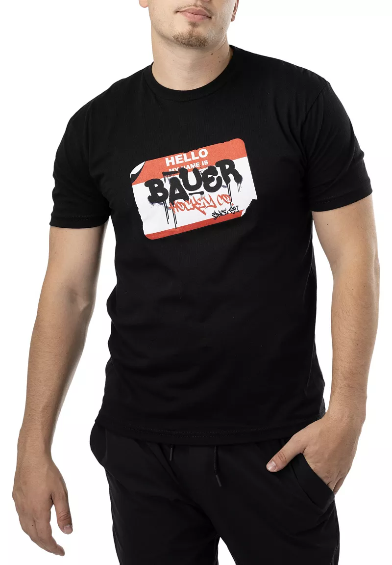 Хоккейная футболка для взрослые Bauer с именной табличкой, черный
Хоккейная футболка для взрослые Bauer с именной табличкой, черный