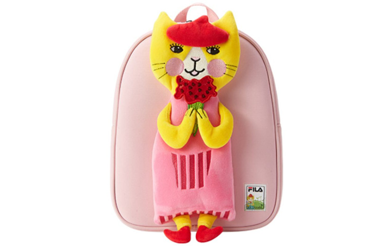 Коллаборация Pepe Shimada Детская хлопковая сумка Обычная Детская розовая FILA KIDS 
Коллаборация Pepe Shimada Детская хлопковая сумка Обычная Детская розовая FILA KIDS