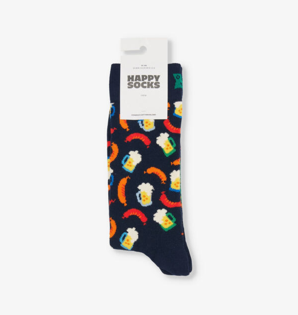 Носки из смеси хлопка и эластана с эффектом пива и колбасы Happy Socks, синий
Носки из смеси хлопка и эластана с эффектом пива и колбасы Happy Socks, синий