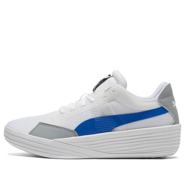 Кроссовки clyde all pro team 'royal blue white' Puma, белый
Кроссовки clyde all pro team 'royal blue white' Puma, белый