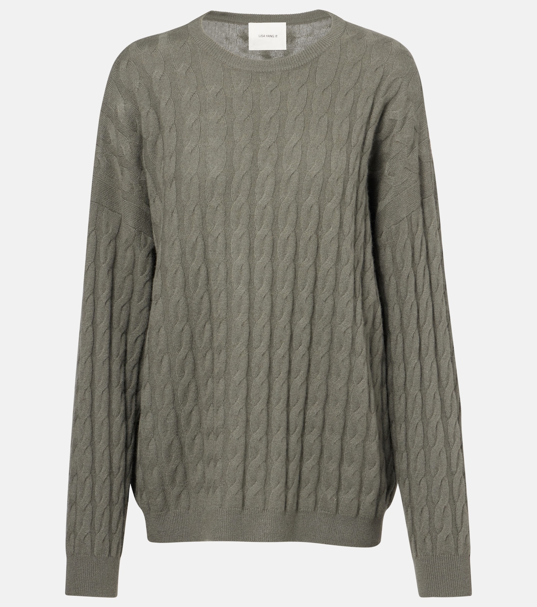 Кашемировый свитер с рельефной вязкой Lisa Yang, Fern
Кашемировый свитер с рельефной вязкой Lisa Yang, Fern