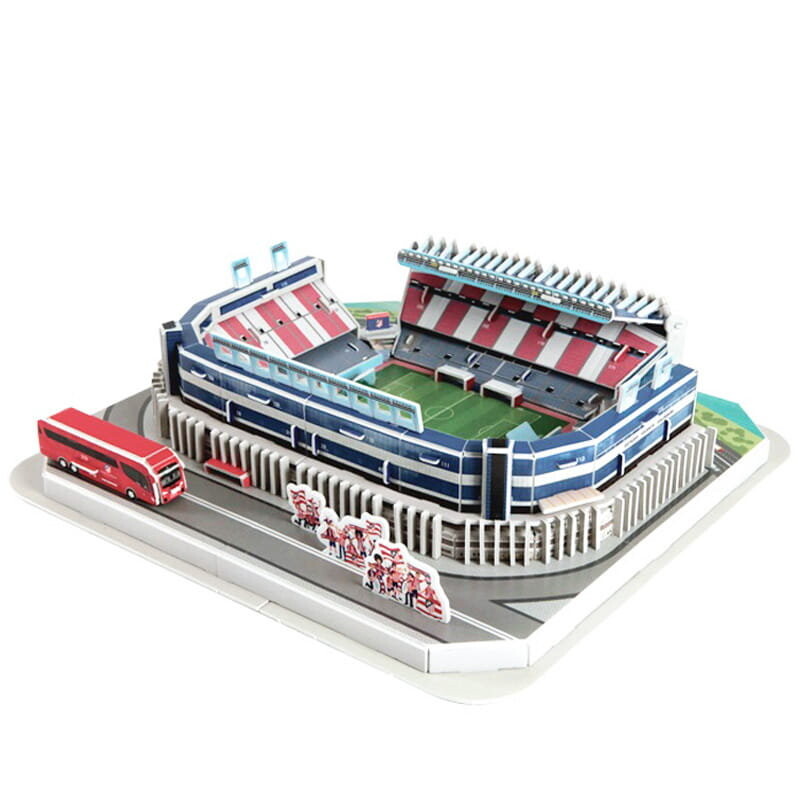 Футбольный стадион - VINCENTE CALDERON - Atlectico Madrid FC - 3D пазл 156 деталей HABARRI
Футбольный стадион - VINCENTE CALDERON - Atlectico Madrid FC - 3D пазл 156 деталей HABARRI