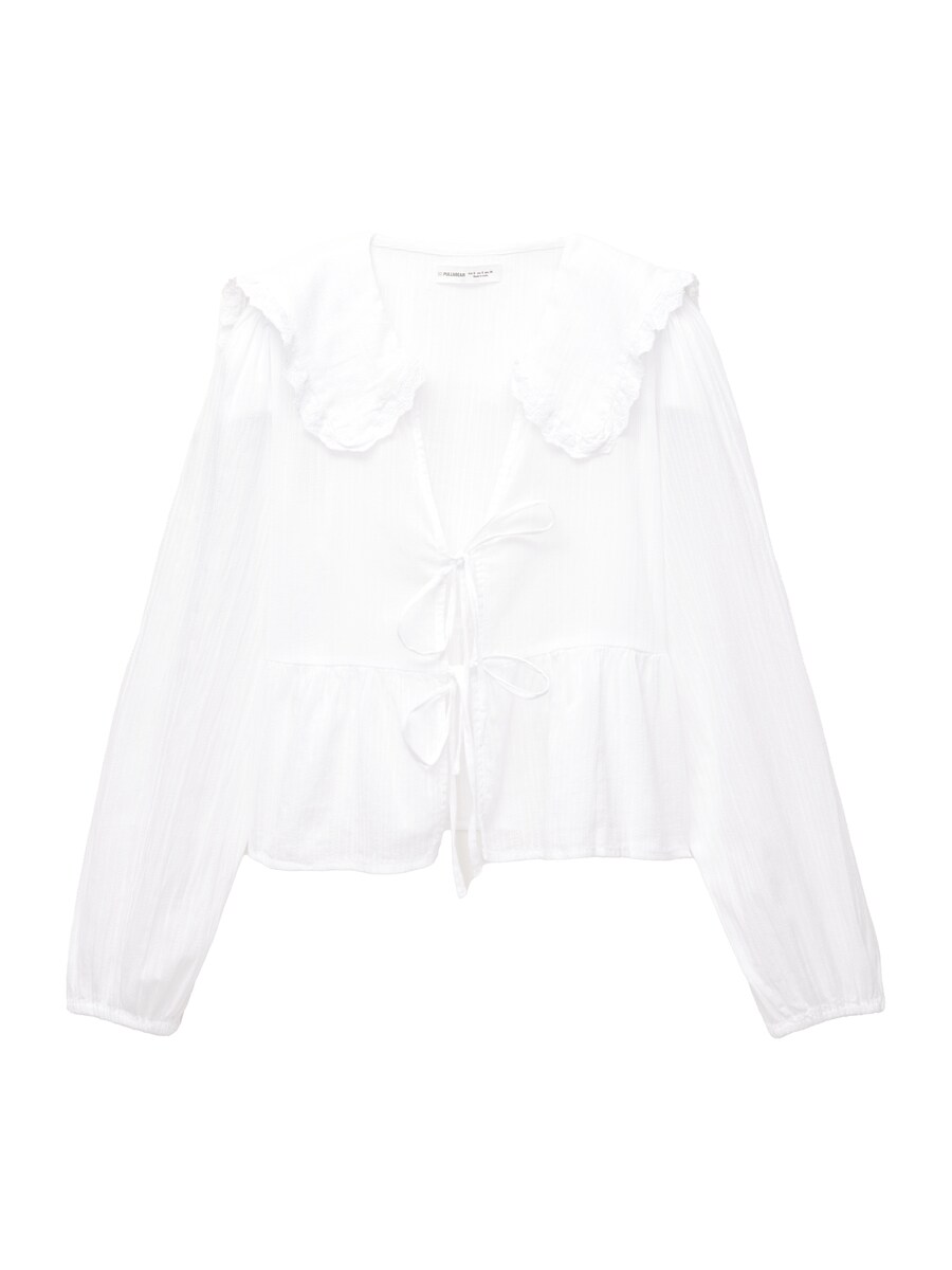 Блуза Pull&Bear, белый
Блуза Pull&Bear, белый