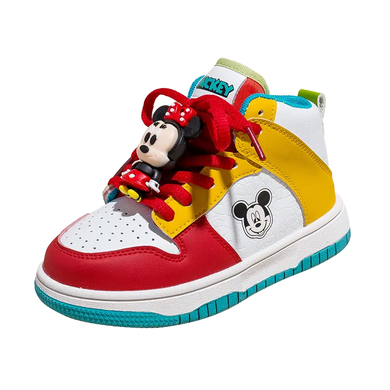 Детские кроссовки для скейтбординга, противоскользящие, износостойкие, легкие, с амортизацией и высоким верхом Disney, белый/красный
Детские кроссовки для скейтбординга, противоскользящие, износостойкие, легкие, с амортизацией и высоким верхом Disney, белый/красный