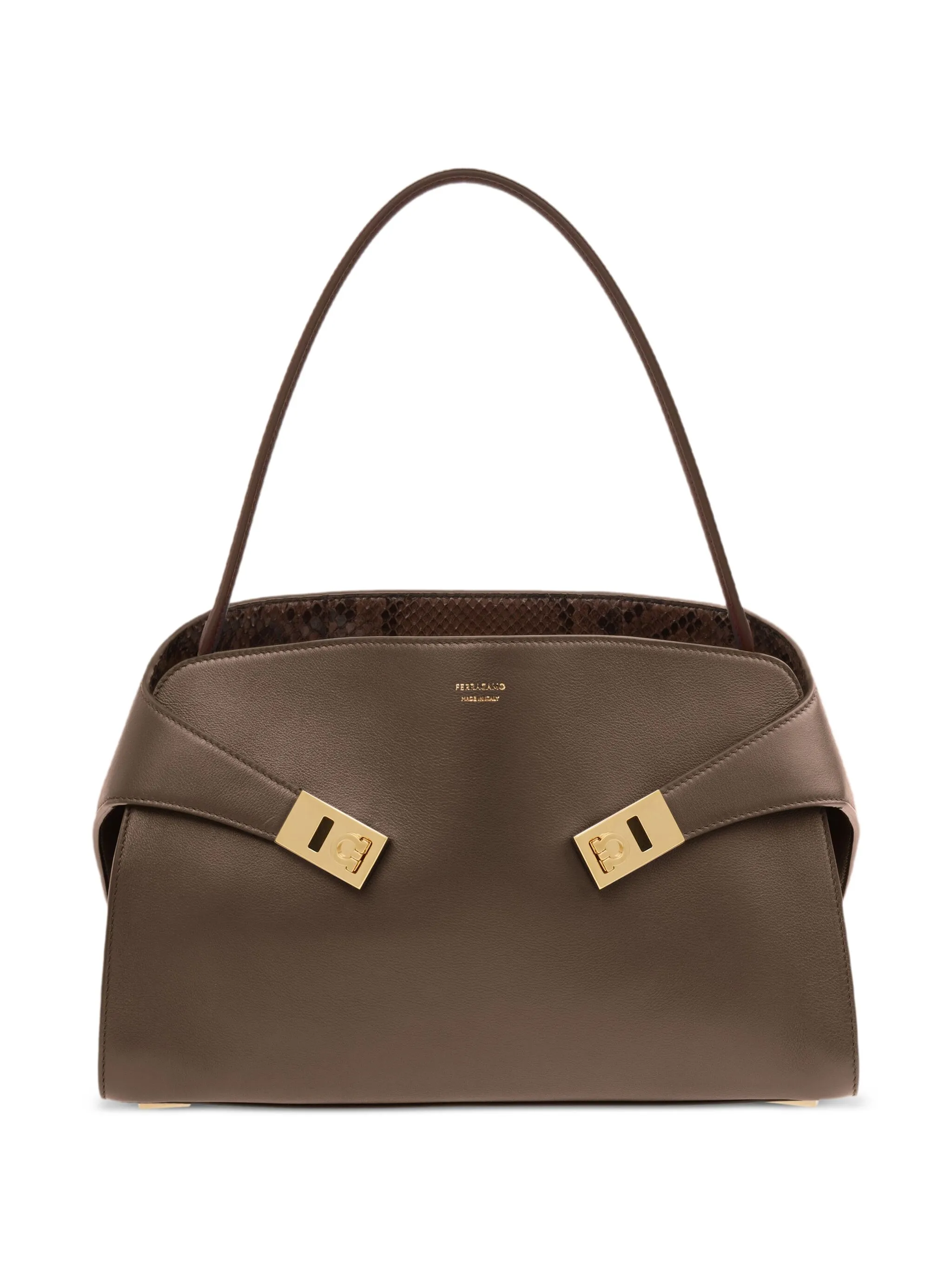 Большая сумка на плечо Soft Hug Ferragamo, серый
Большая сумка на плечо Soft Hug Ferragamo, серый