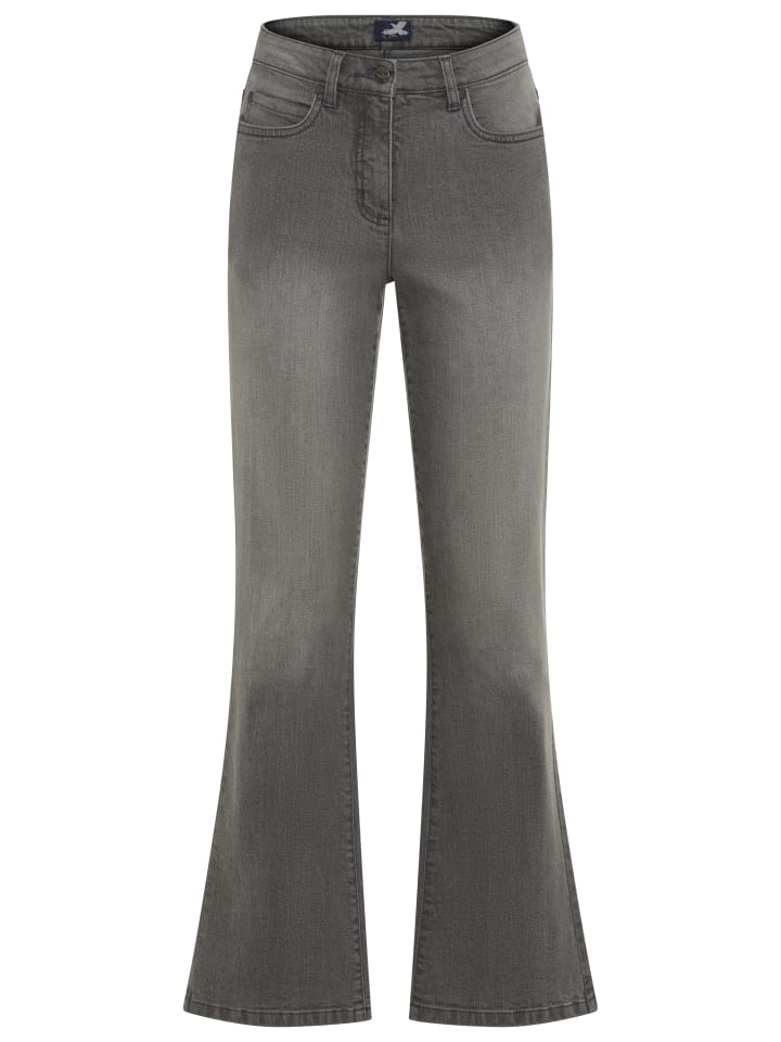 Джинсы Bootcut темно-серого цвета, ARIZONA
Джинсы Bootcut темно-серого цвета, ARIZONA