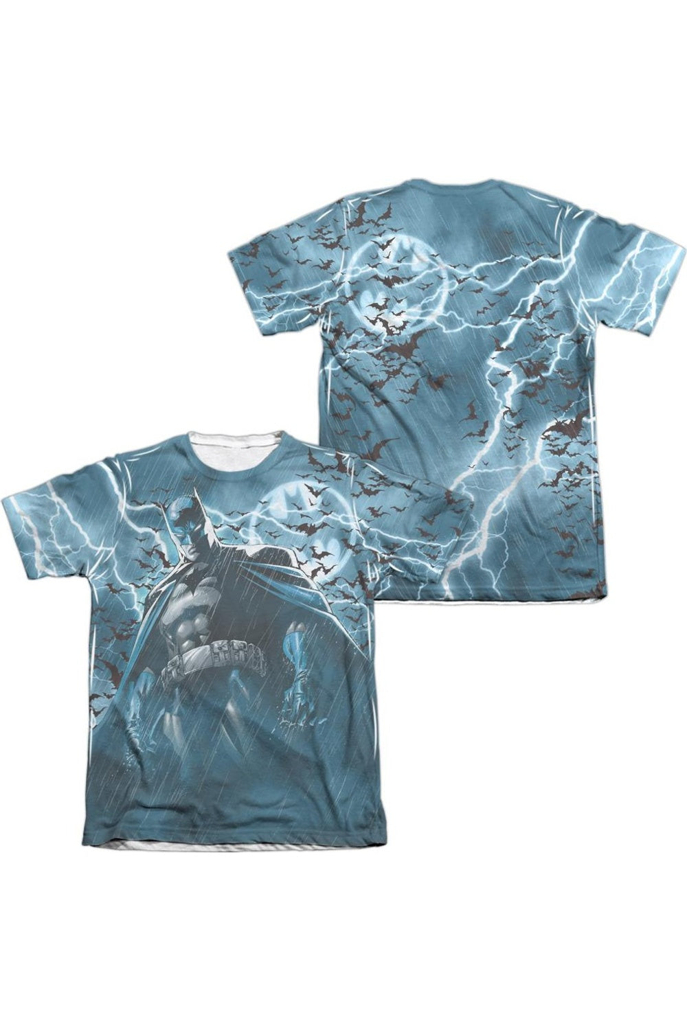 Футболка с коротким рукавом Batman Stormy Kngiht (принт спереди/сзади) для взрослых 65/35 поли/хлопок Gildan, белый
Футболка с коротким рукавом Batman Stormy Kngiht (принт спереди/сзади) для взрослых 65/35 поли/хлопок Gildan, белый