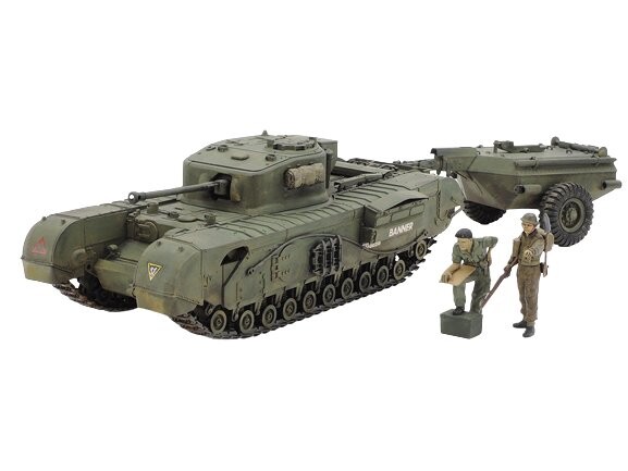 Британский Черчилль Крокодил 1:35 Tamiya 35100 
Британский Черчилль Крокодил 1:35 Tamiya 35100