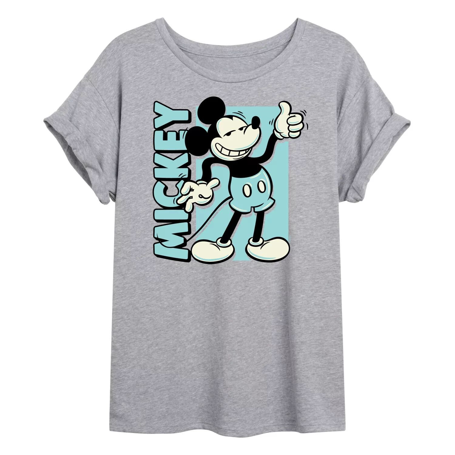 Детская винтажная футболка с струящимся рисунком Микки Мауса Disney's Mickey Mouse Licensed Character