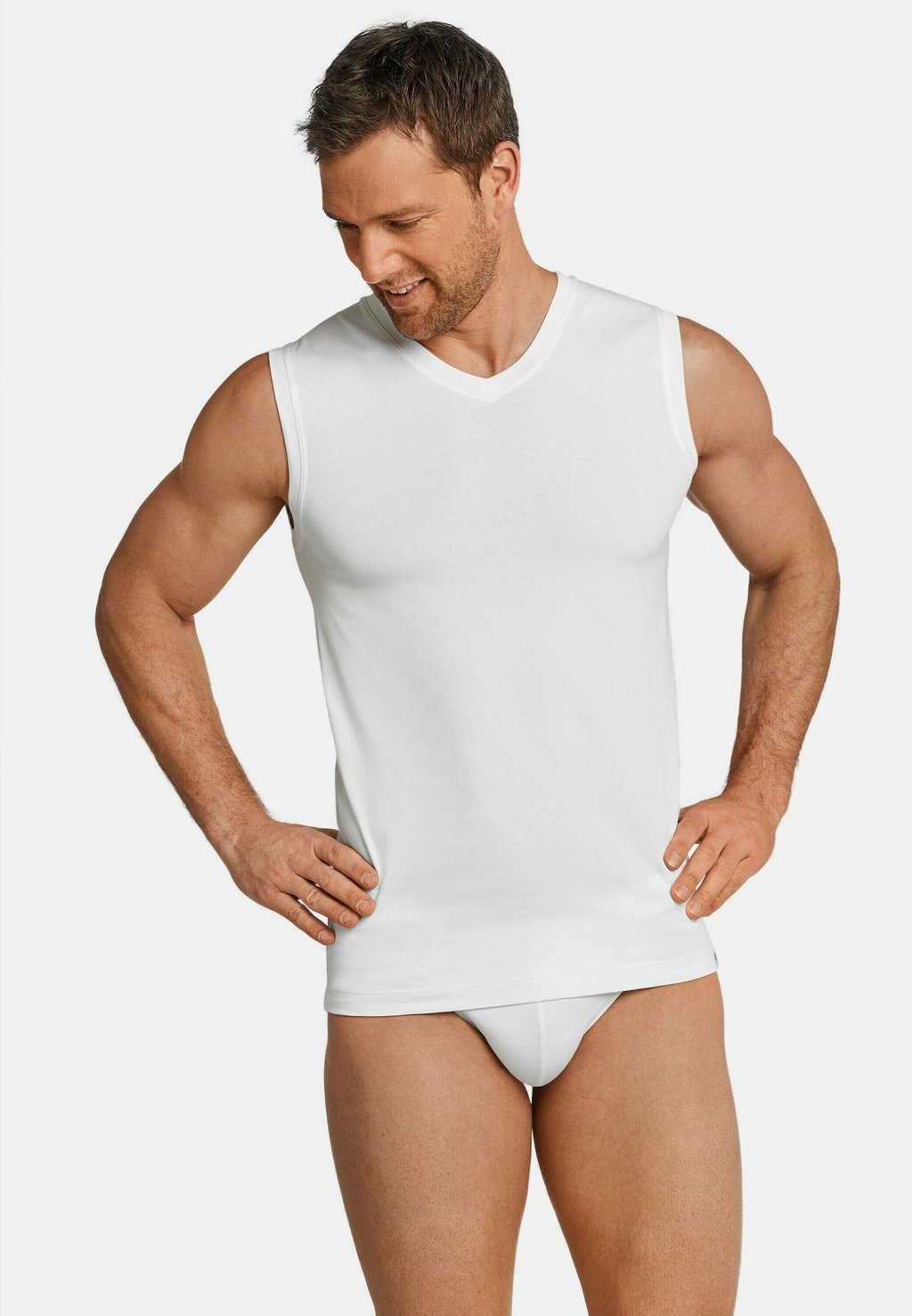 Нижняя футболка 2ER PACK LIFE TANK Schiesser, белый
Нижняя футболка 2ER PACK LIFE TANK Schiesser, белый