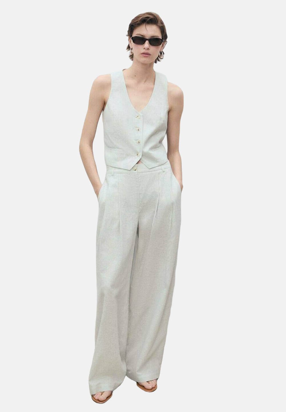 Жилет Mango, кремовый
Жилет Mango, кремовый