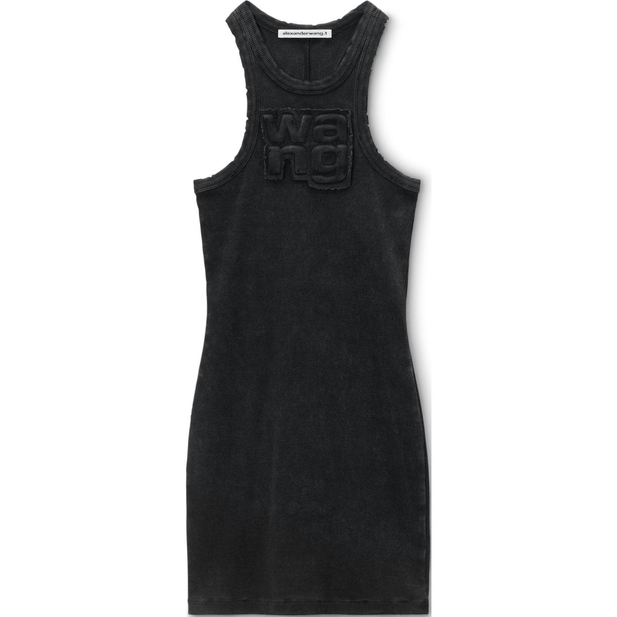 Потертое мини-платье Alexander Wang, черный
Потертое мини-платье Alexander Wang, черный