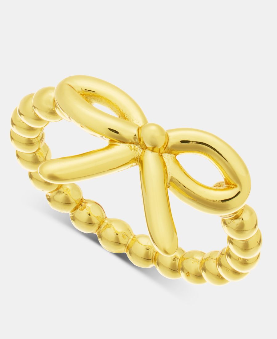 Кольцо с бусинами в виде бантика On 34th, Gold
Кольцо с бусинами в виде бантика On 34th, Gold