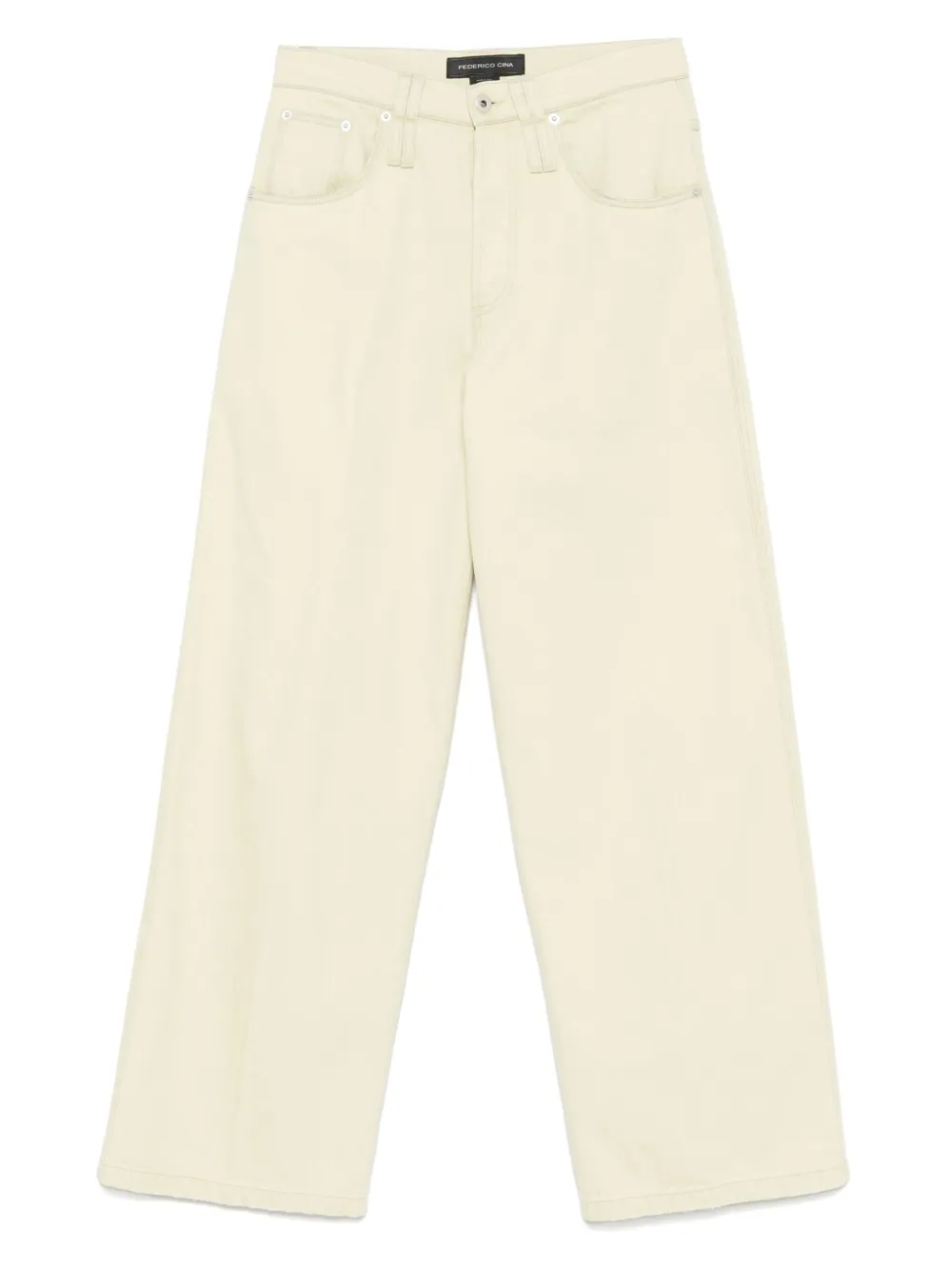 Джинсы прямого кроя FEDERICO CINA, зеленый
Джинсы прямого кроя FEDERICO CINA, зеленый