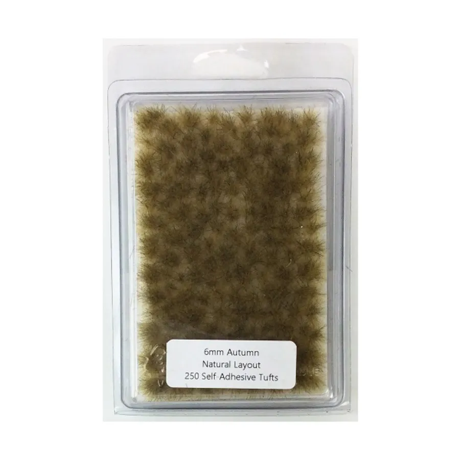 Осень — Естественный макет (4 мм), Short Self-Adhesive Tufts (4mm)
Осень — Естественный макет (4 мм), Short Self-Adhesive Tufts (4mm)