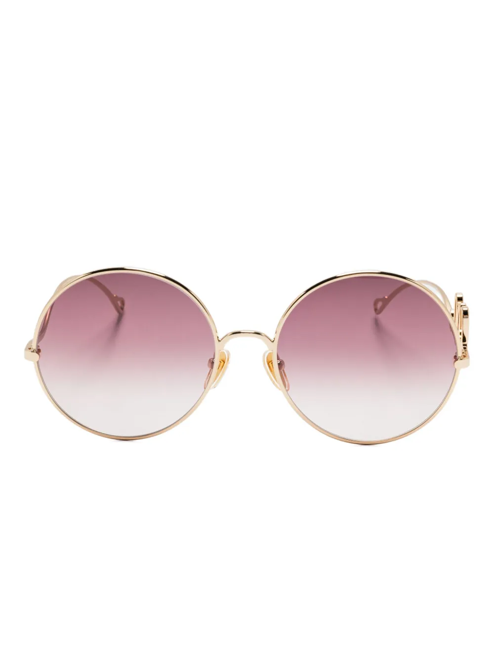 Солнцезащитные очки в круглой оправе Chloé, золотистый
Солнцезащитные очки в круглой оправе Chloé, золотистый