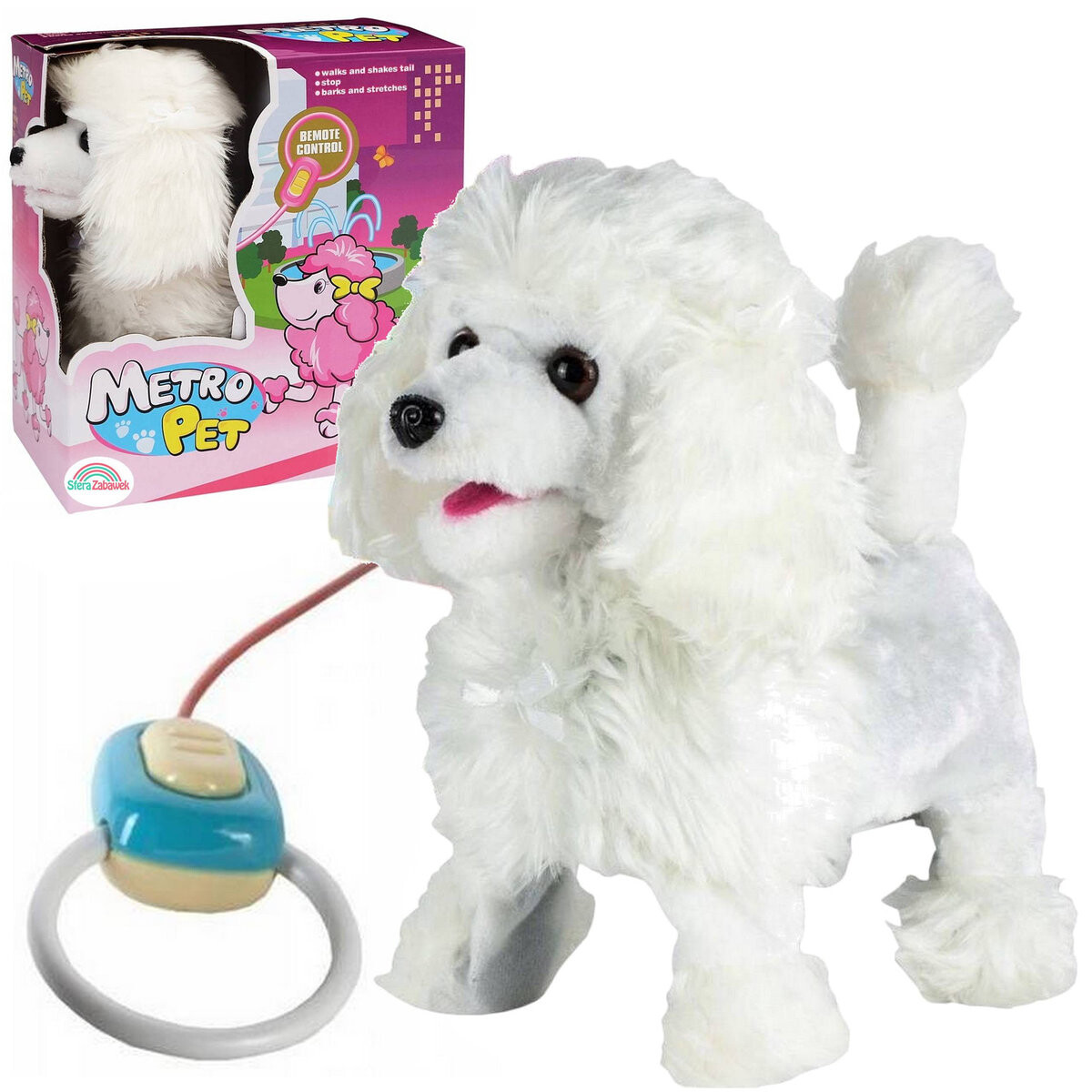 Интерактивный пудель на поводке гуляет с лаем гуляет на поводке Sferazabawek
Интерактивный пудель на поводке гуляет с лаем гуляет на поводке Sferazabawek