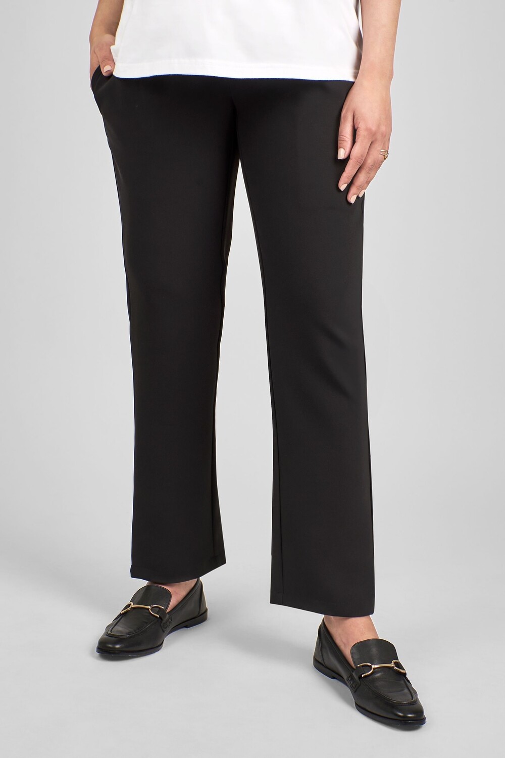 Брюки прямого кроя для беременных Jojo Maman Bébé, черный
Брюки прямого кроя для беременных Jojo Maman Bébé, черный